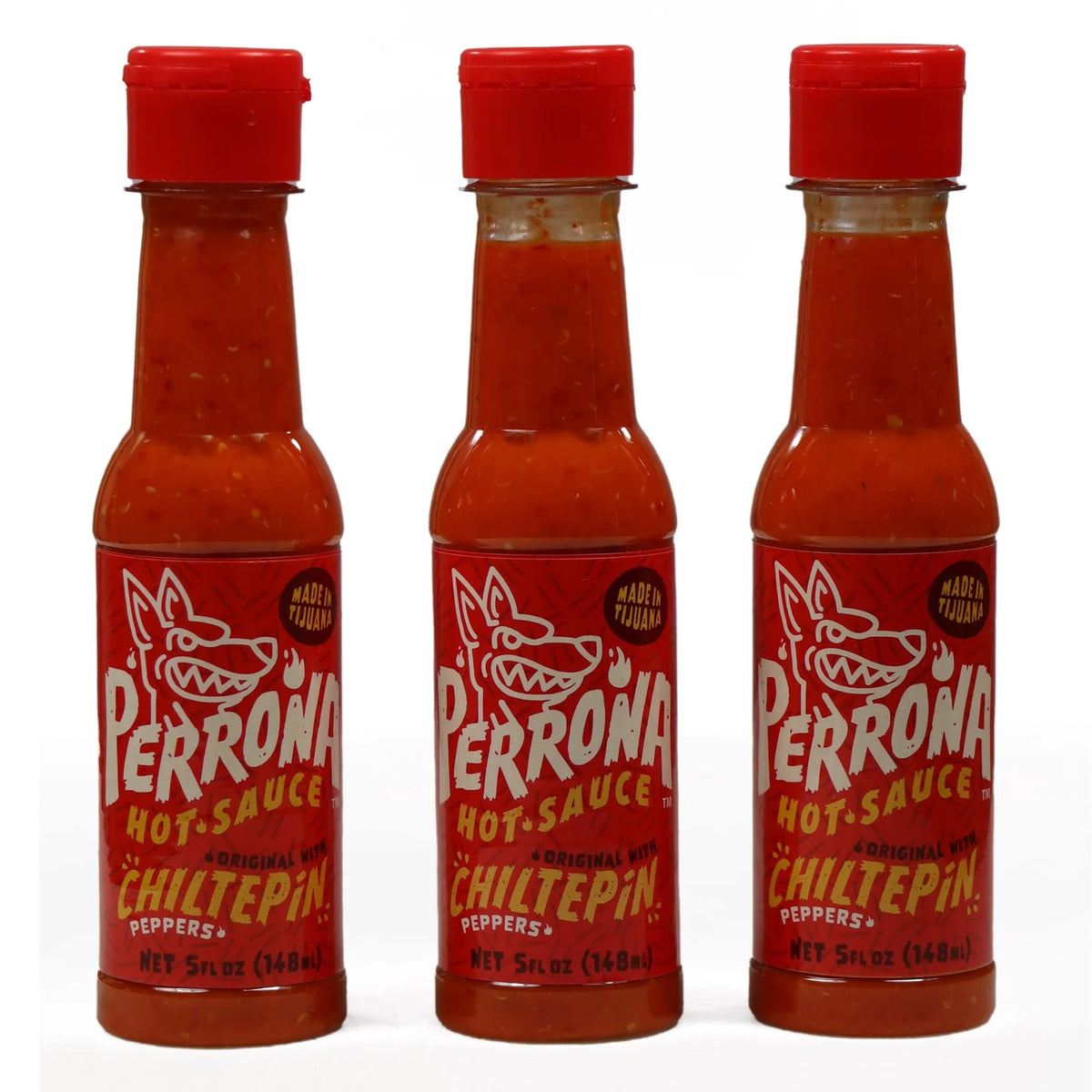 La Perrona Red Chiltepin hot sauce 5 oz bottle – alternate view 3