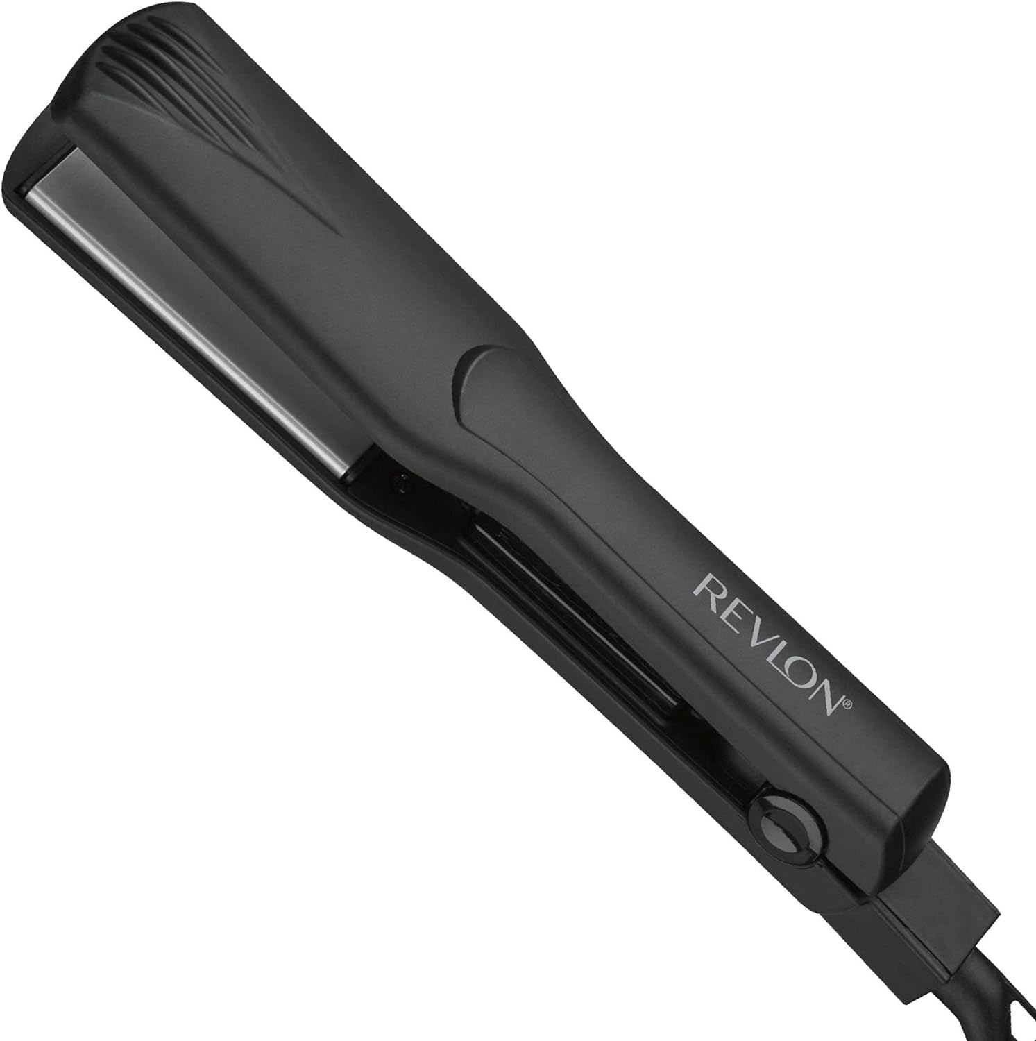 Revlon Smooth and Straight Ceramic Flat Iron – 1.5” Plates, 400°F High Heat, Even Heat Ceramic Coating, Multiple Heat Settings, Tangle-Free Swivel Cord, Travel Ready (Case of 3)