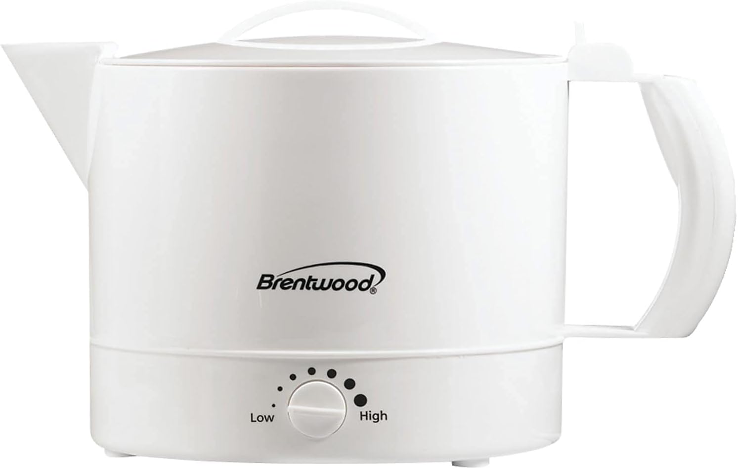 Brentwood Electric Kettle Hot Pot BPA Free, 32 oz, White