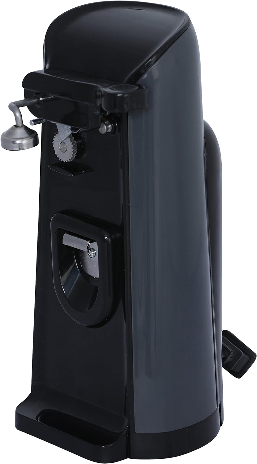 Brentwood Automatic Can Opener, 1, black, grey