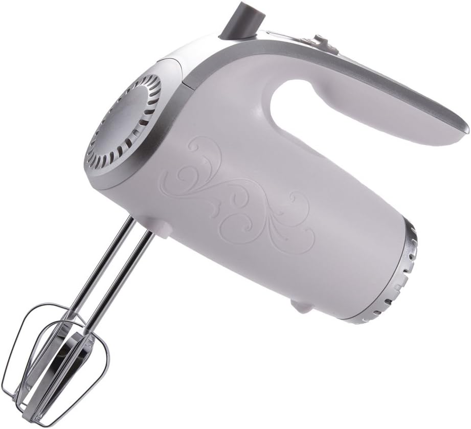 Brentwood Appliances HM-48W 5-Speed Hand Mixer (White)