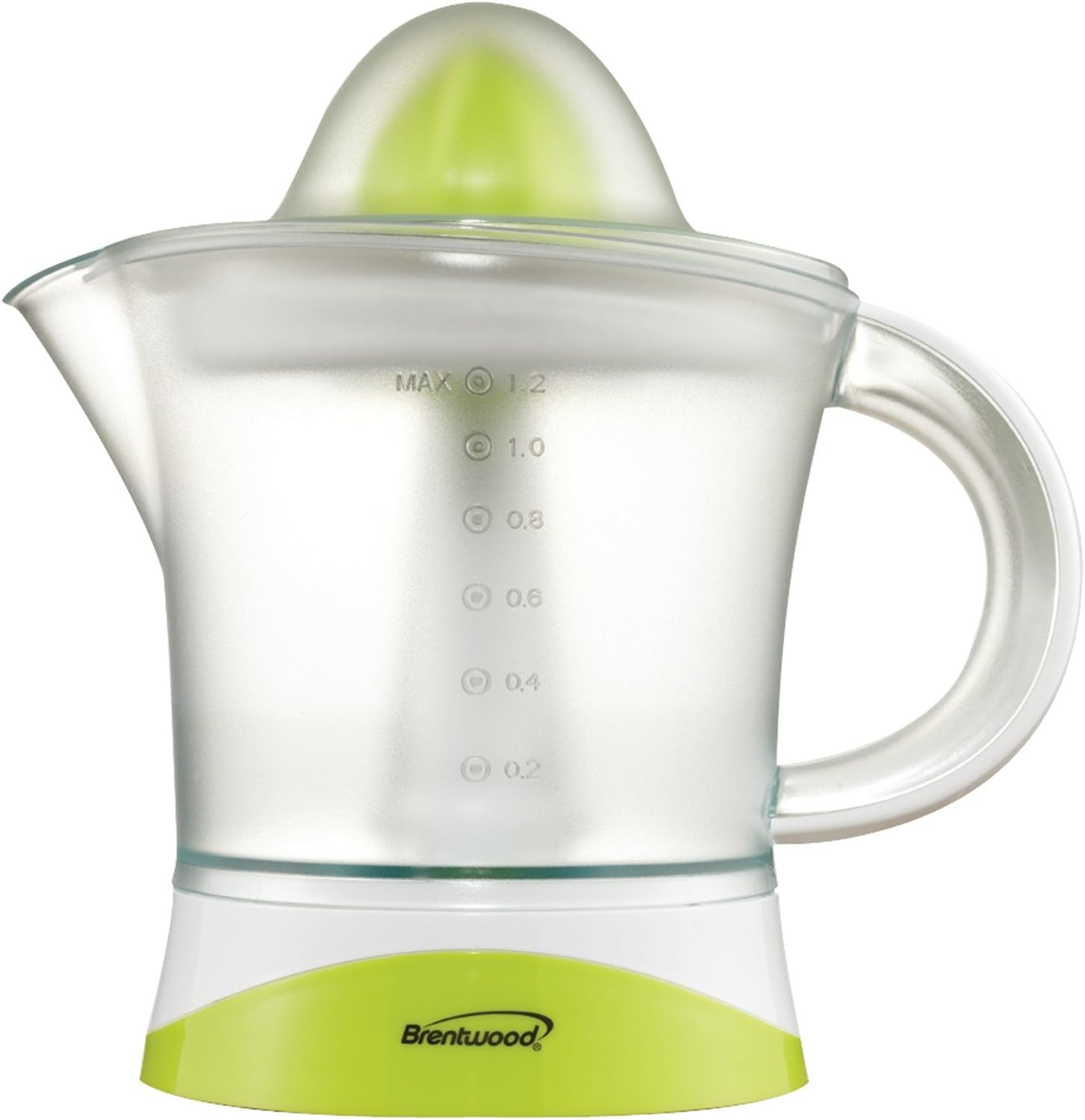 Brentwood J-17 40oz Electric Citrus Juicer, White