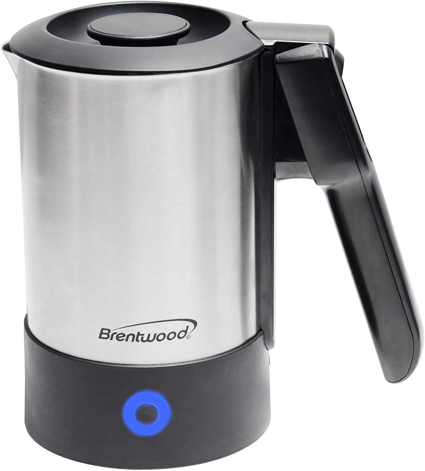 Brentwood KT-1506S 20 Ounce Dual Voltage 110-240v Stainless Steel Electric Travel Kettle