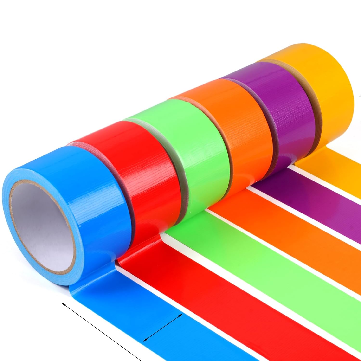 TAPE ALL DUCT TAPE MIX COLOR - 2” x 20 yards