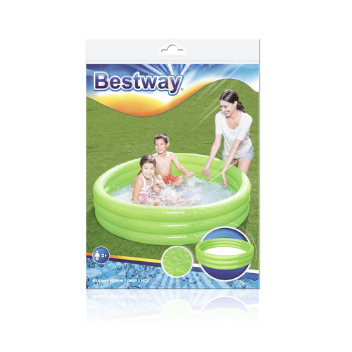 H2OGO Splash and Play 3 Ring Pool Green 1.52 m x 30 cm