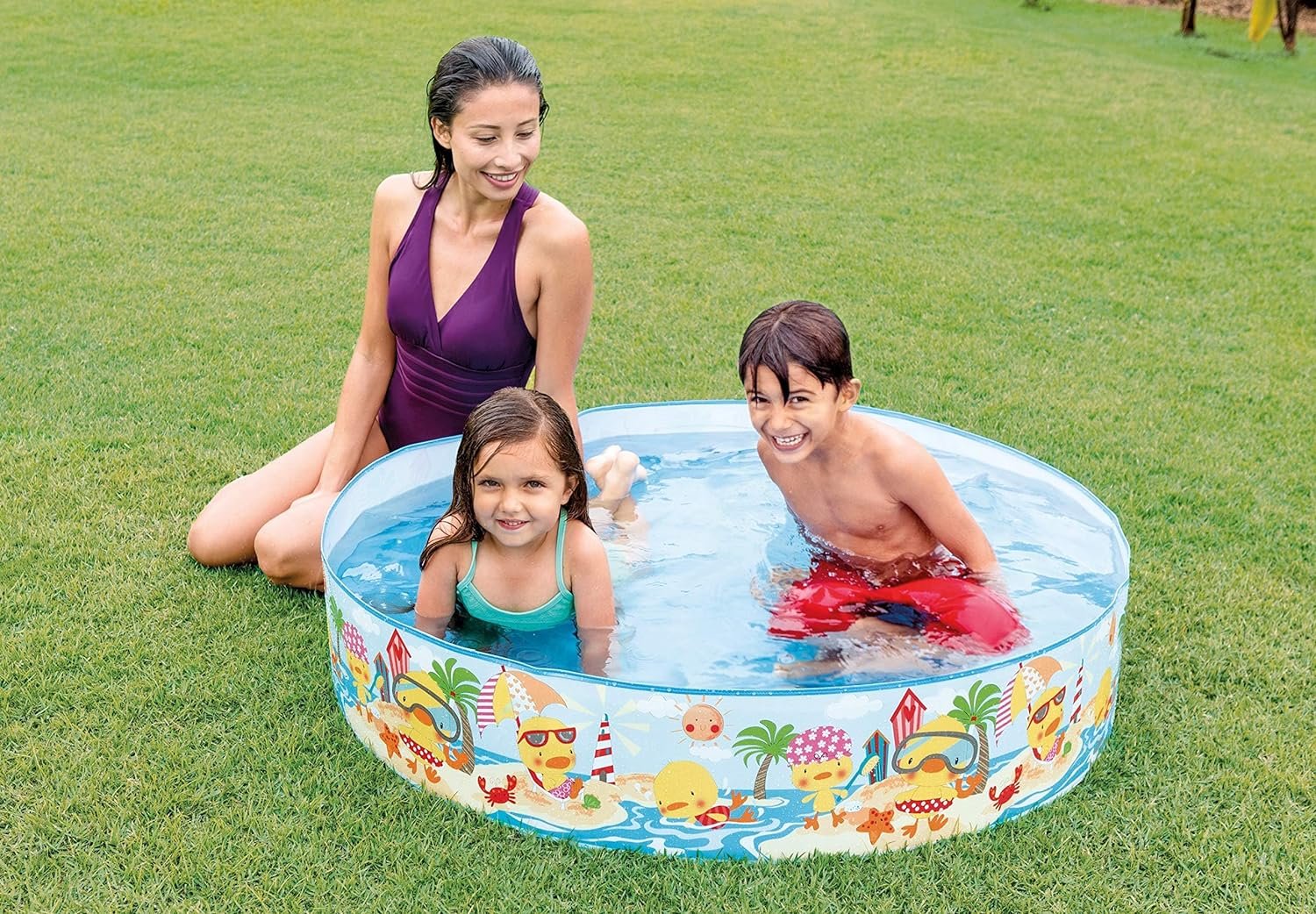 Intex 58477EP Duckling Snapset Pool 4' x 10"