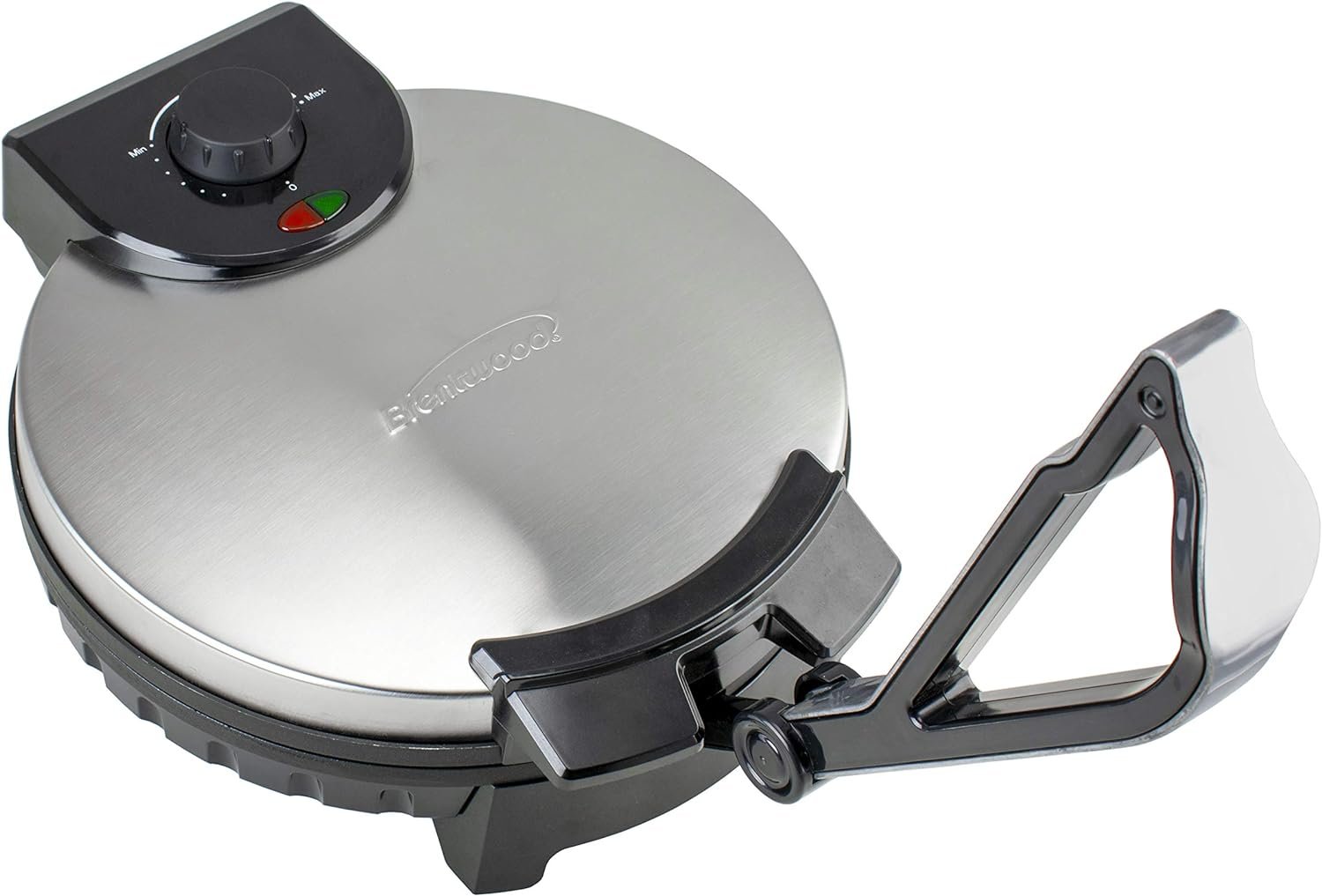 Brentwood TS-129 Stainless Steel Non-Stick Electric Tortilla Maker, 12-Inch