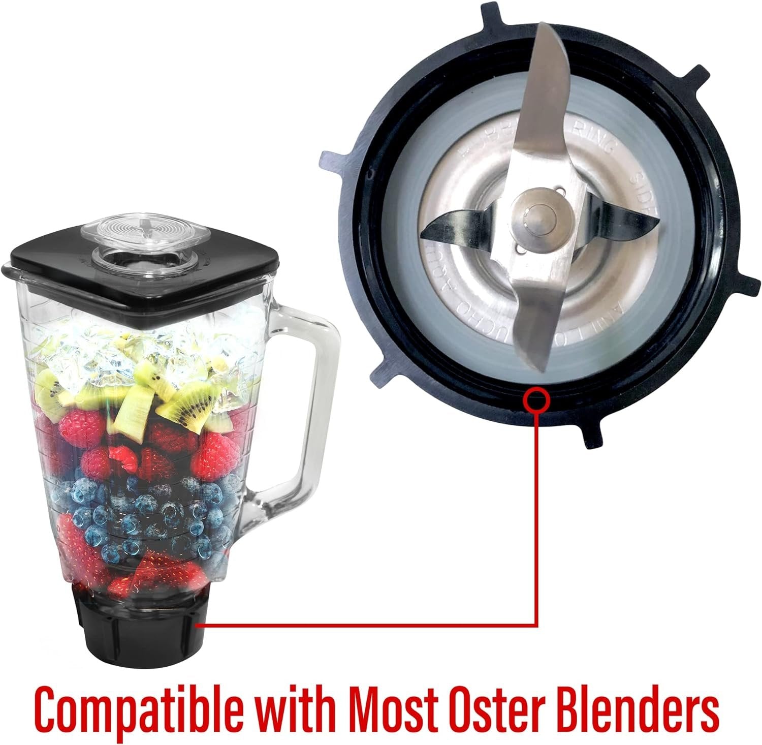 Brentwood P-OST103 Blender Accessory, standard, Black